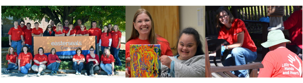 Lilly Day of Service volunteers
