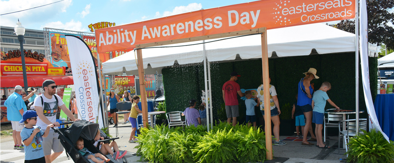 Indiana State Fair image of Ability Awareness Day on State Fair Boulevard