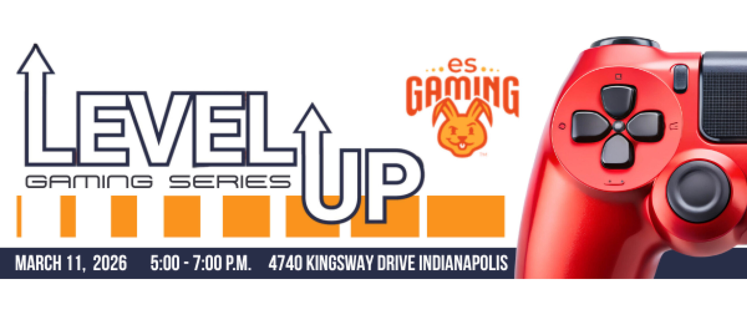 Easterseals Crossroads logo in white on a colorful background