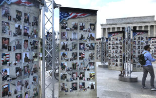 photo of Remembering Our Fallen national exhibit