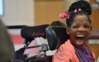 image of young woman smiling