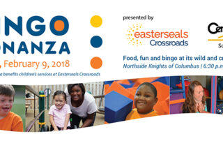 image of children having fun and Bingo Bonanza header