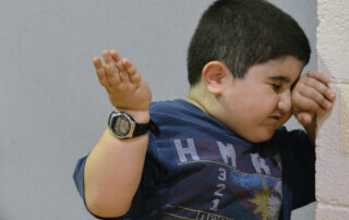 image of boy looking frustrated