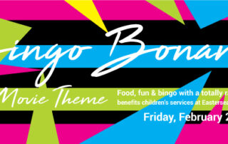 Bingo Bonanza header with text about event